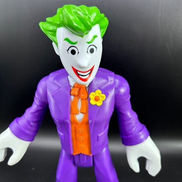 Fisher Price Imaginext XL DC Super Friends Joker Action Figure Toy Purple 2022 - Picture 2 of 13